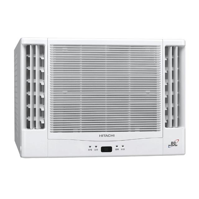  HITACHI 日立 RA-36NR 窗型變頻冷氣，適用4-6坪空間，CSPF第一級能源效率，年耗電量僅959度，額定冷暖房能力3.6KW。外型尺寸861x710x528mm，臺灣製造，配備雙吹出風口，使用R410A冷媒。提供7年全機保固及10年壓縮機保固，運轉電流5.0A，消耗電力1077W，室內供電，商品重量62KG。高效節能，舒適靜音，適合小坪數居家使用。 