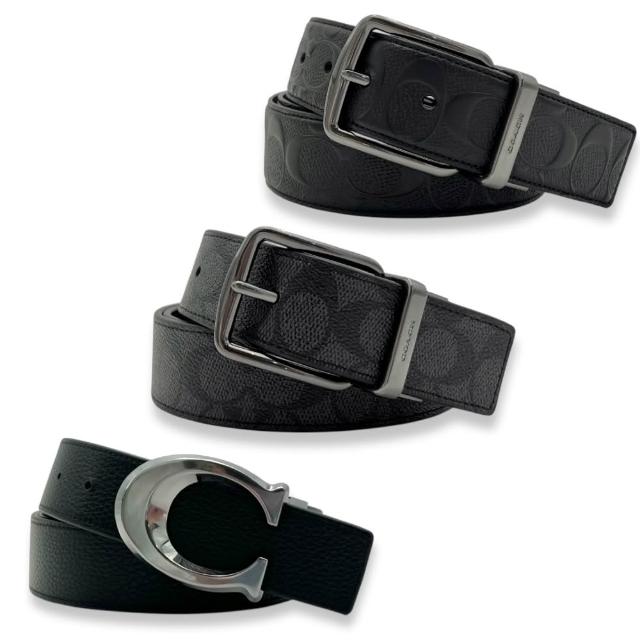【COACH】經典男生皮帶 多款可挑 寬版腰帶 (CQ013 CQ024 CY982 CY943)