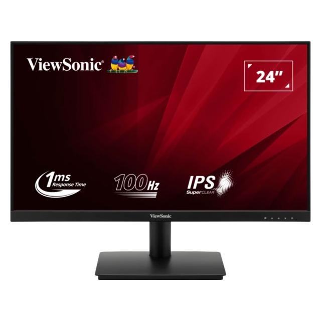 ViewSonic優派 VA240-H ViewSonic 優派 VA240-H 是一款 24 型 IPS 平面顯示器,具備 1920x1080 FHD 解析度與 100Hz 更新率,提供清晰流暢的 16:9 畫面。支援 HDMI 與 VGA 輸入介面,適合辦公與娛樂使用。無觸控功能,SYNC 技術為其他模式,享有 3 年保固,優質品牌選擇,提升您的視覺體驗。