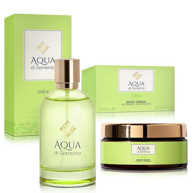 Aqua di Sorrento 梔夏微風女性淡香精100ml-贈身體乳(專櫃公司貨)