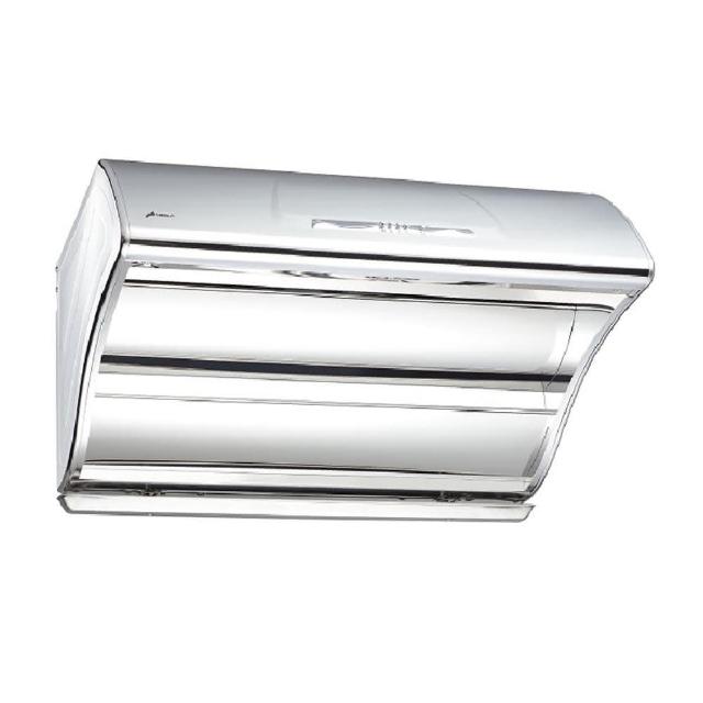 HOSUN豪山牌 VSQ-8205S HOSUN豪山牌 VSQ-8205S 斜背式抽油煙機,採用臺灣製造不鏽鋼材質,堅固耐用。電子式按鍵開關,操作簡便,具1段風量調整,適閤家庭廚房使用。機體尺寸W790 × D560 × H380 mm,適用110V/60Hz電壓,標準安裝設計,BSMI許可字號R51155,保固1年,提供高效排煙與清潔環境。