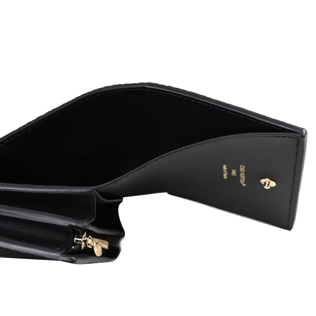 【Louis Vuitton 路易威登】LV M12149 Capucines Tiny 金屬LOGO牛皮扣式零錢短夾(現貨)