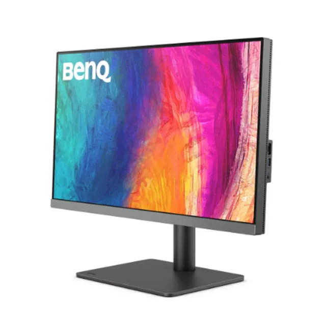 【BenQ】雷蛇白色有線電競滑鼠組★PD2706U 27型 IPS 4K 95% P3廣色域專業設計繪圖螢幕(HDMI/DP/Type-C/內建