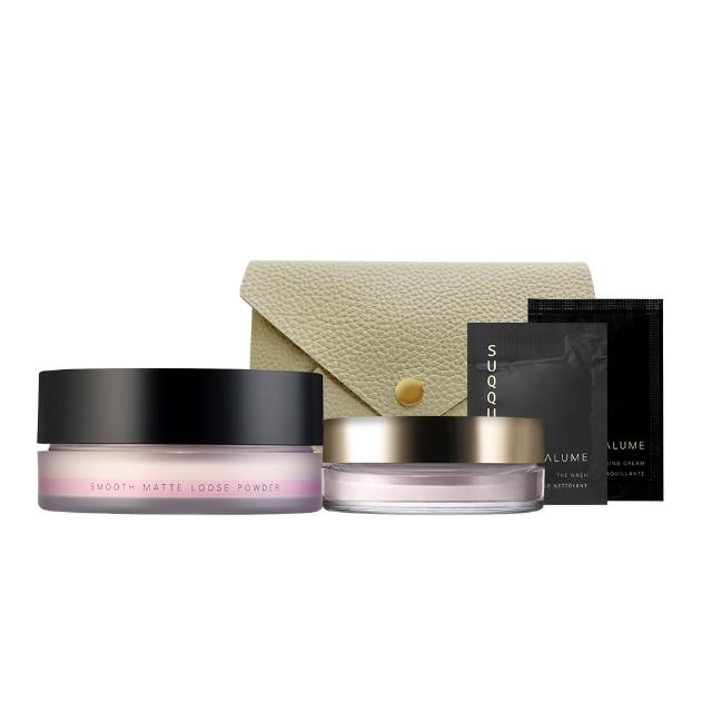 【SUQQU】晶采艷澤/光透/無瑕/透霧蜜粉(多款任選_加贈淨膚粉底組)