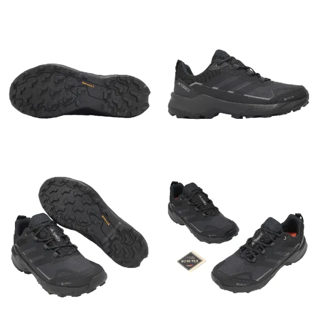 【adidas 愛迪達】戶外鞋 Terrex Skychaser AX5 GTX 男鞋 黑 防水 機能 越野 JQ2210