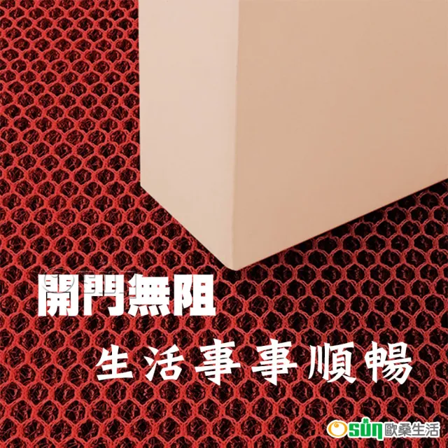 【Osun】中國風喜慶福祿入門口彈力絲防滑除塵地墊(80X120cm /CE482)