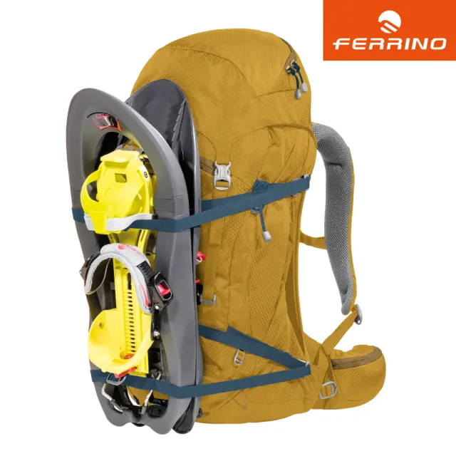 【FERRINO】雙11 Finisterre 38 登山健行網架背包 75742 鵝黃色(後背包 登山背包 大容量背包)