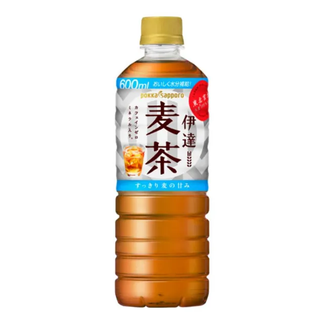 【Pokka sapporo】無糖日本伊達麥茶(600mlx24入/箱)