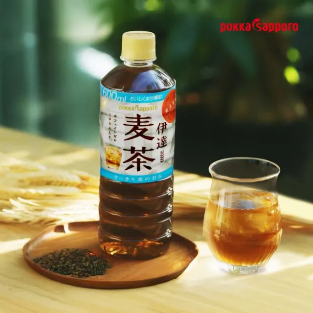 【Pokka sapporo】無糖日本伊達麥茶(600mlx24入/箱)