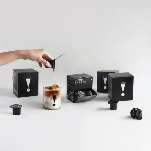 【CAFE!N 硬咖啡】極萃咖啡球*2盒+樂萃紅茶包*2盒｜萃液組(20ml/12顆/盒+30ml/8包/盒；共四盒)