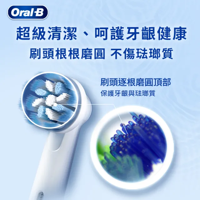 【Oral-B 歐樂B】電動牙刷兒童冰雪奇緣刷頭EB10-2 官方正貨