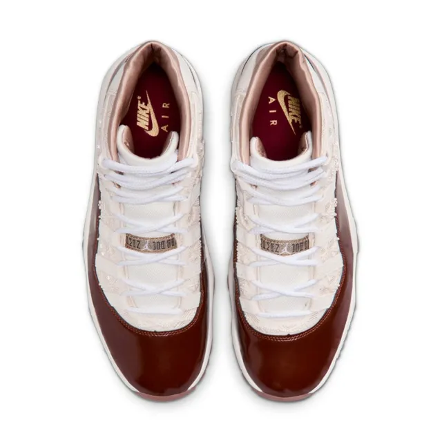 【NIKE 耐吉】Nike Air Jordan 11 Retro China 米白酒紅 AJ11 氣墊 休閒鞋 運動鞋 男鞋 IM8352-670