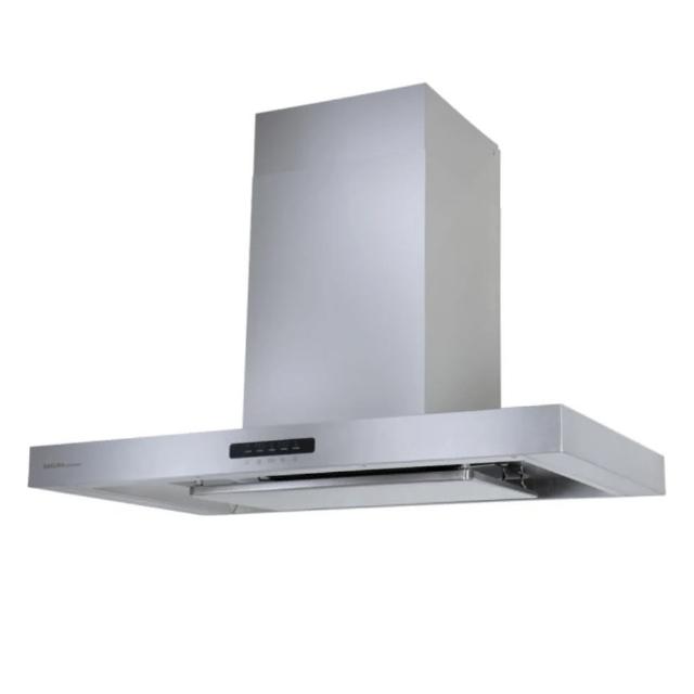 SAKURA櫻花牌 DR-7788 倒T式抽油煙機，採用不鏽鋼材質，電子式按鍵開關，5段風量調整，機體尺寸890 × 517 × 533 mm（含下風管護罩），電壓110V/60Hz，保固1年，標準安裝，適合現代廚房高效排煙，BSMI許可依原廠公告。