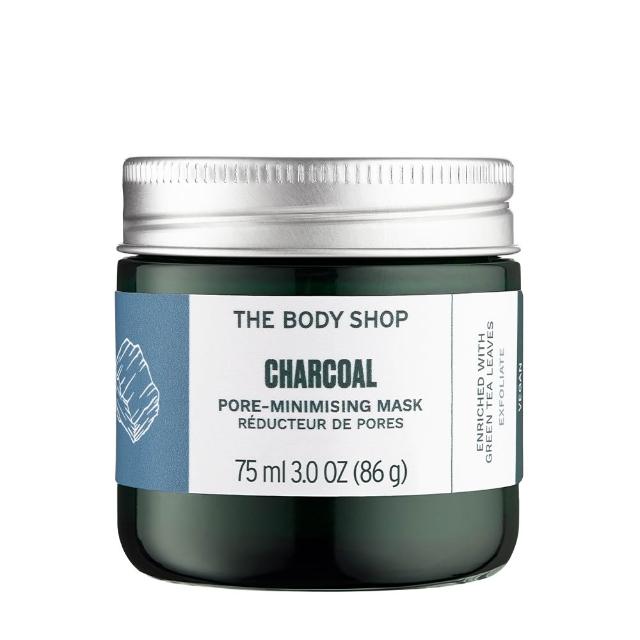 【THE BODY SHOP 美體小舖】橡木黑炭淨膚調理面膜-75ML