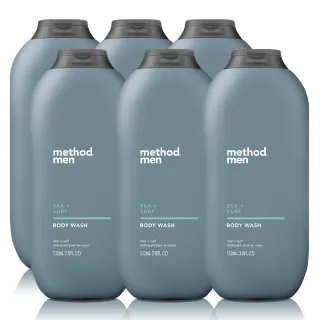 【method 美則】時尚沐浴美學(532mlx6入)