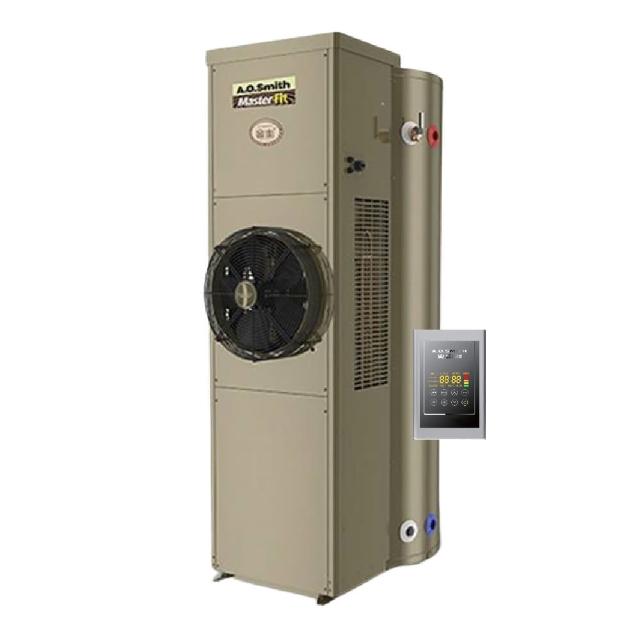 A.O.Smith 史密斯 CAHP-1.5DT-120 電熱水器，採用電熱管加熱與數位恆溫控制，提供 35-75℃ 水溫範圍，熱水放出量高達 455L，熱效率達 COP3.8。支援節能模式最高 65℃ 水溫，環境運轉範圍 5-48℃，尺寸 H1700xD1012xW770，重量 194kg，額定輸入功率 1078W。中國製造，3年以上保固，適閤家庭大容量熱水需求，高效節能的熱泵式熱水器首選。