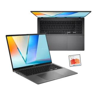 【ASUS】M365組★16吋Copilot+PC AI筆電(VivoBook S16/Snapdragon X X1-26-100/16G/1TB/W11)
