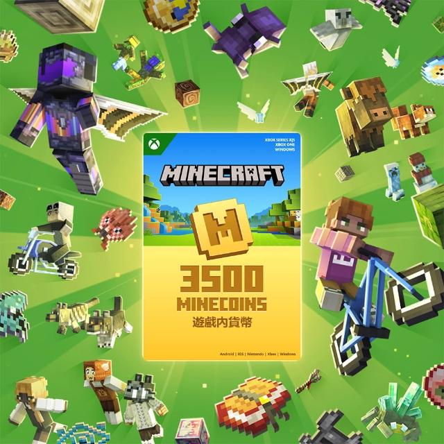 【Microsoft 微軟】Minecraft：遊戲貨幣 3500-數位下載版(7LM-00020)