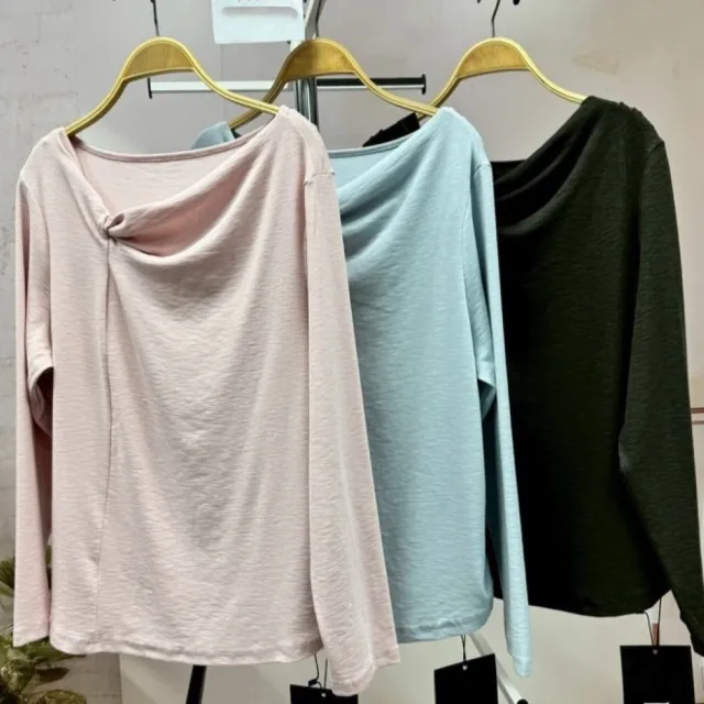 【SuperWands】優雅垂領修身上衣