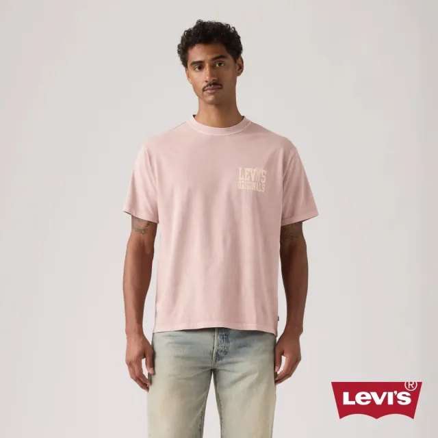 【LEVIS】Vintage寬鬆版型 造型短袖Tee 男生上衣 人氣新品 87373-0404