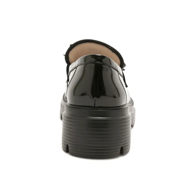 【steve madden】簡約素面蝴蝶結樂福鞋 TWPENNY(黑色)