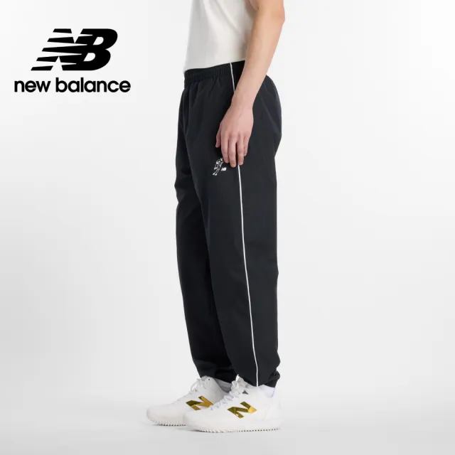 【NEW BALANCE】NB 大谷翔平x運動長褲_男性_黑/深藍_MB61R6GCBK_MB61R6GCTNV(美版 版型偏大)