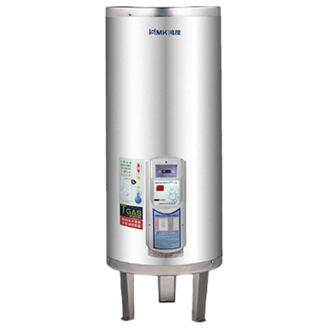 HMK鴻茂 EH-8001S 電熱水器，臺灣原廠生產，採用電能式排氣與機械控溫設計，電熱管加熱提供穩定熱水。尺寸直徑76cm x 高度147cm，能源效率第二級，220V電壓，BSMI許可字號R63112，全機保固1年，適閤家庭日常使用，高效節能熱水解決方案。