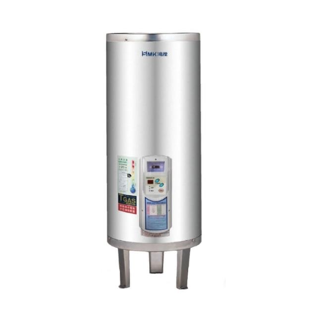  HMK 鴻茂 EH-3001TS 電熱水器，為臺灣原廠製造，容量達110公升，適閤家庭或小型商用使用。採用機械控溫設計，電熱管加熱方式穩定可靠，冷熱水管口徑為3/4英吋，尺寸直徑50.5 x 高128 cm，重量依原廠規格。電壓220V，能源效率第三級，BSMI許可字號R63112，提供1年保固。高效節能的電能式排氣，確保安全舒適的熱水供應，是您的理想選擇。 