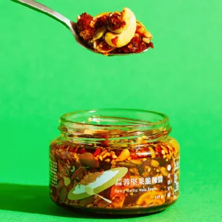 【或者安醬】蒜蓉堅果脆辣醬145g