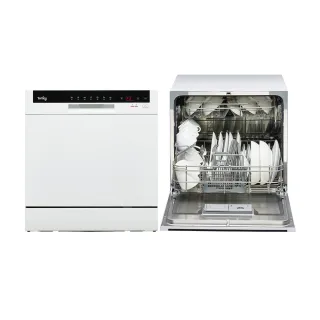 【only】即將缺貨↘高CP款8-9人份桌上型智慧洗碗機OKD08-M22美型白 不含安裝(獨立式/可嵌入/雙層更好用)