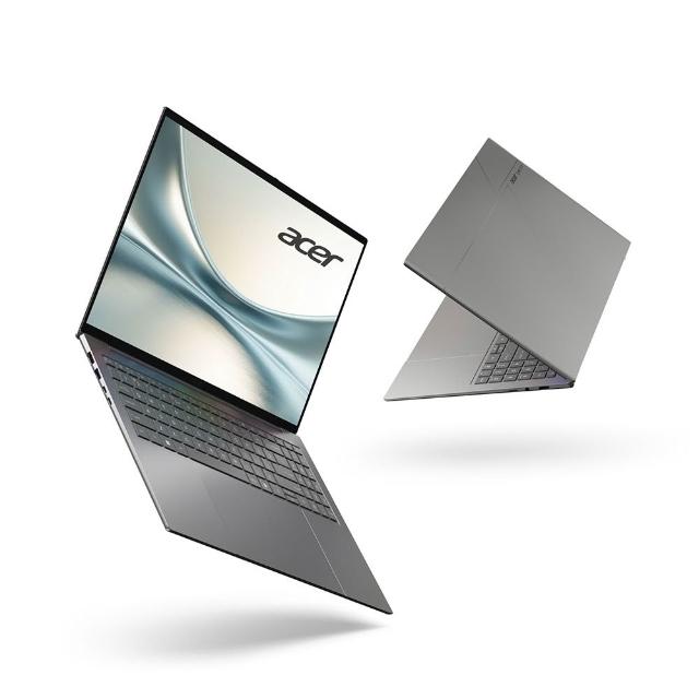 【Acer 宏碁】微軟M365組★16吋 2.8K OLED輕薄 AI筆電-星岩灰(SF16-71T-72M7/Ultra X7-358H/32G/1TB/W11)