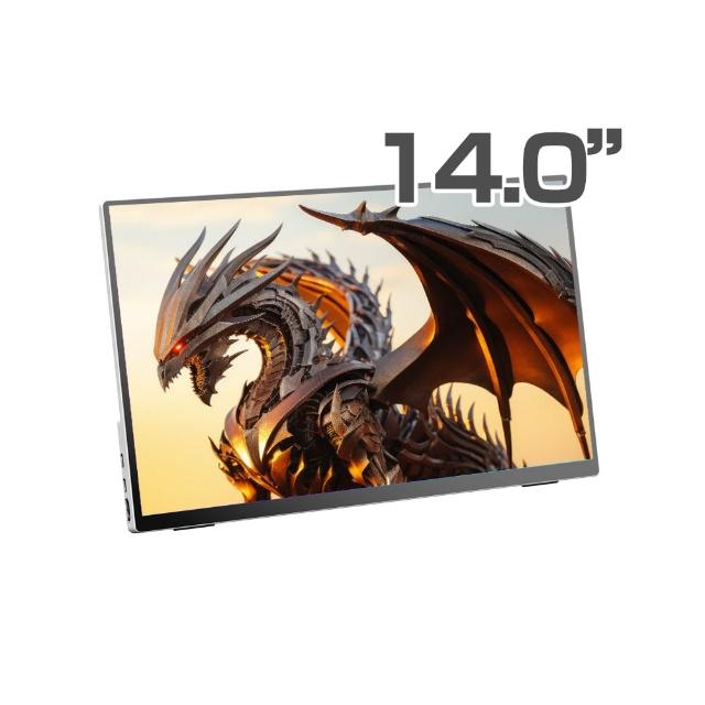 【REAICE】日本Winten 14型IPS超薄廣視角可攜式外接螢幕(Switch外接螢幕/Type-C/攜帶式電腦螢幕)