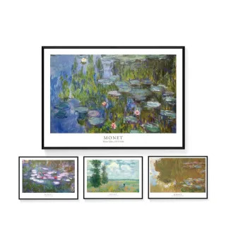 【菠蘿選畫所】莫內大師名作系列掛畫  - 42x60cm(大師名作系列/裝飾畫/藝術掛畫)
