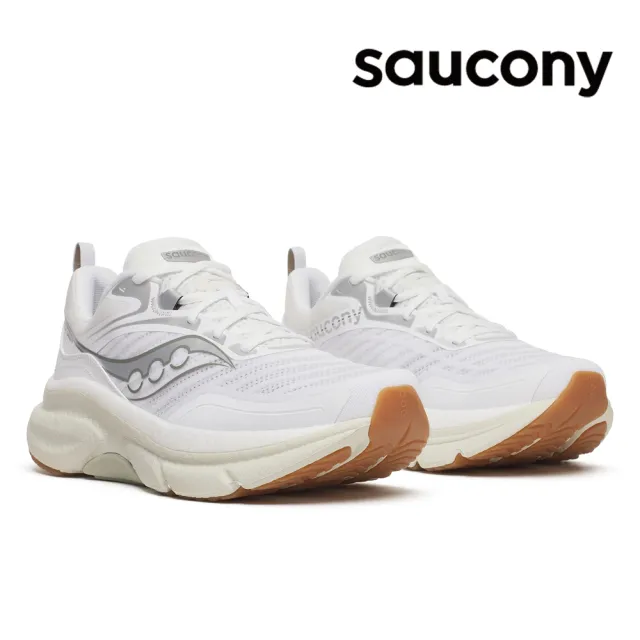 【SAUCONY 索康尼】男鞋 OMNI 23 ST 穩定保護 跑鞋 運動鞋 慢跑鞋(SA21072-103)