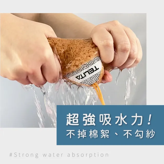 【TELITA】10條組_抑菌防霉吸水擦拭巾 擦手巾(台灣製造/MIT微笑認證標章 玻璃清潔)