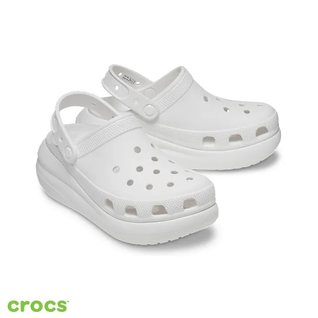 【Crocs】中性鞋 經典泡芙 厚底克駱格 基礎三色(207521)