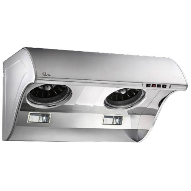 【喜特麗】80CM渦輪大風胃斜背式排油煙機 JT-1710M 原廠安裝