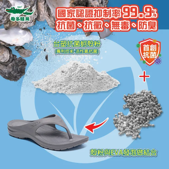 【母子鱷魚】官方直營 限時搶購 絕版出清 蚵技路跑/足弓紓壓y拖 男女鞋 彈力回彈 防滑耐磨 MIT 金選獎