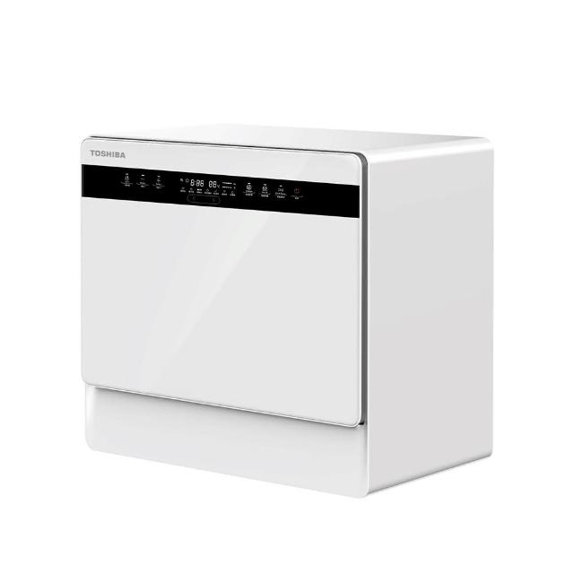 【TOSHIBA 東芝】6人份免安裝全自動洗碗機DW-05T1-TW(買就送德國雙人20cm不銹鋼湯鍋)