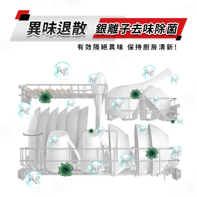 【TOSHIBA 東芝】6人份免安裝全自動洗碗機DW-05T1-TW(買就送德國雙人20cm不銹鋼湯鍋)