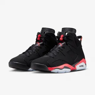 【NIKE 耐吉】休閒鞋 Air Jordan 6 Retro 男鞋 Infrared 黑紅 CT8529-001