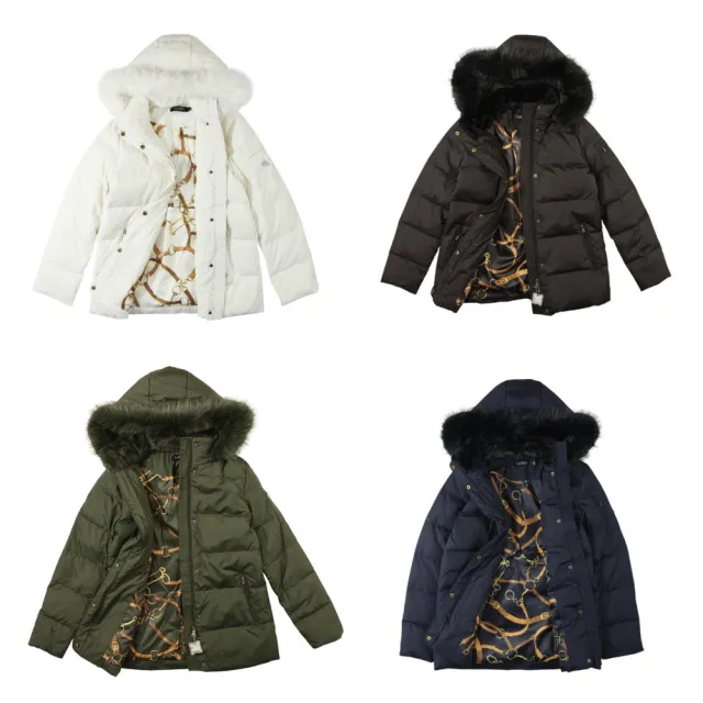 【RALPH LAUREN】Ralph Lauren 真羽絨 polo出國外套女外套 防風 連帽 帽可拆 冬天外套 防潑水 外套(1664)