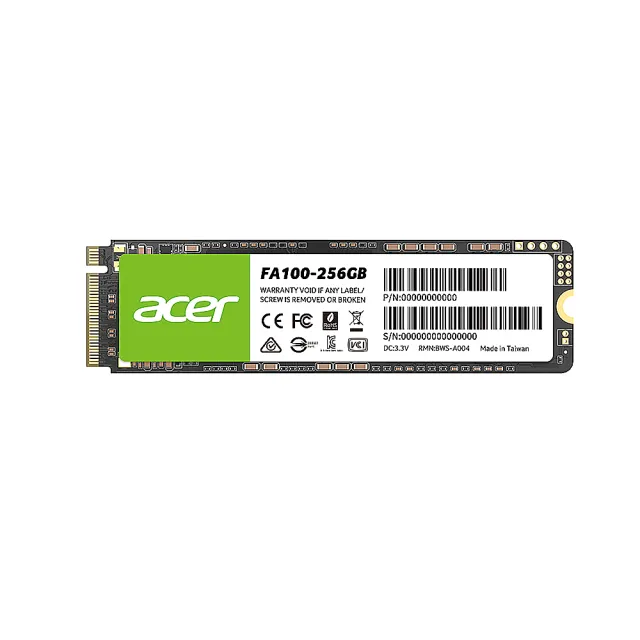 【Acer 宏碁】FA100 1TB M.2 PCIe Gen3 ssd固態硬碟 5年保固(最高讀取3300MB/s)