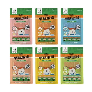 【T.N.A. 悠遊】狗狗說Tasty早點蛋條15g*4入/包X12包組-全齡犬(狗蛋條/狗零食/狗點心)