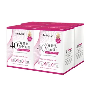 【EatBLISS 益比喜】好齡光白金蛋白大豆異黃酮plus 奶素 4盒組(10包/盒 優蛋白幫助肌肉生長)