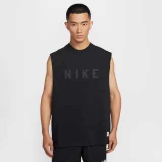 【NIKE 耐吉】背心上衣 男 AS M NK DF NAC TANK 運動 休閒 寬鬆 Dri-FIT 黑 (IF2798010)