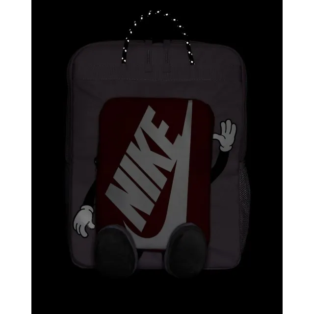 【NIKE 耐吉】後背包 中大童 Y NK BOXY BKPK 運動包 休閒包 粉紫 紅 (HM9973537)