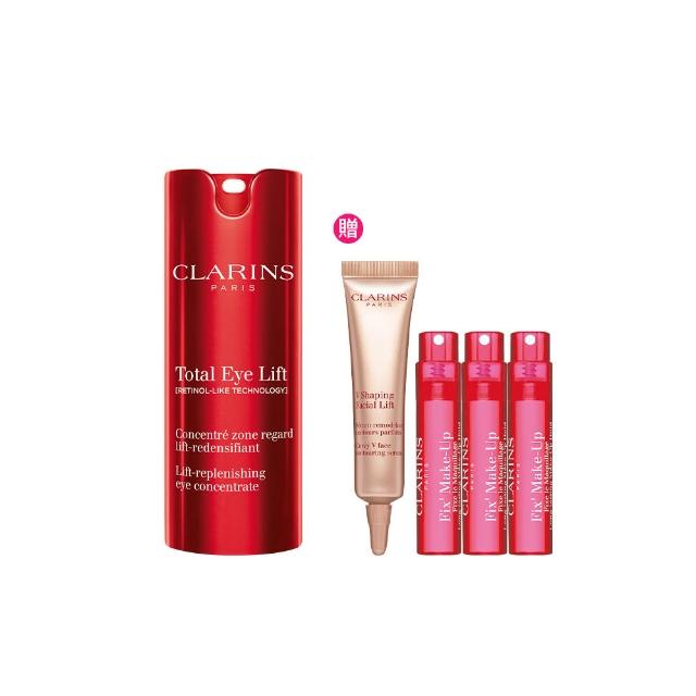 【CLARINS 克蘭詩】新品上市 NEW全效緊緻眼霜15ml(NEW賽車眼霜/緊緻拉提/細紋)