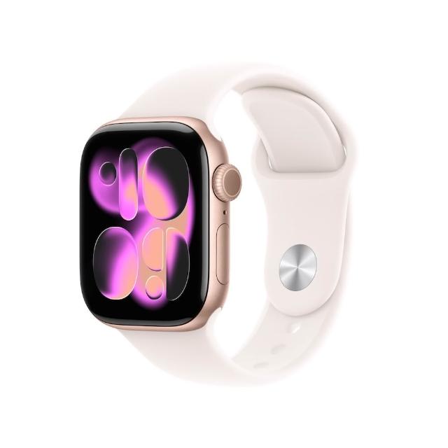 【Apple】Apple Watch Series 11 GPS 42mm(鋁金屬錶殼搭配運動型錶帶)