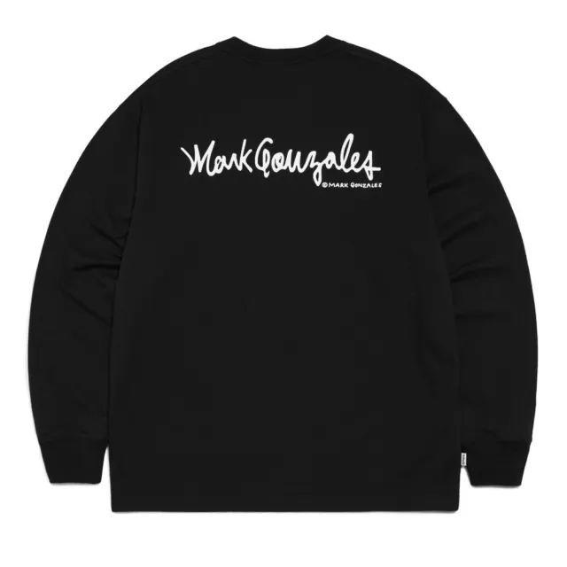 【Mark Gonzales】男女同款  小天使布章長袖上衣